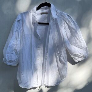 Citizens Of Humanity Crisp White Button Down Blouse